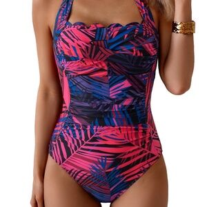 Eomenie women's size large one piece swimsuit